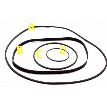 VIDEO SPARE PARTS PULLEY STRAP JPV 73 NOS (NEW OLD STOCK) 1PC. CA359EU3F190717