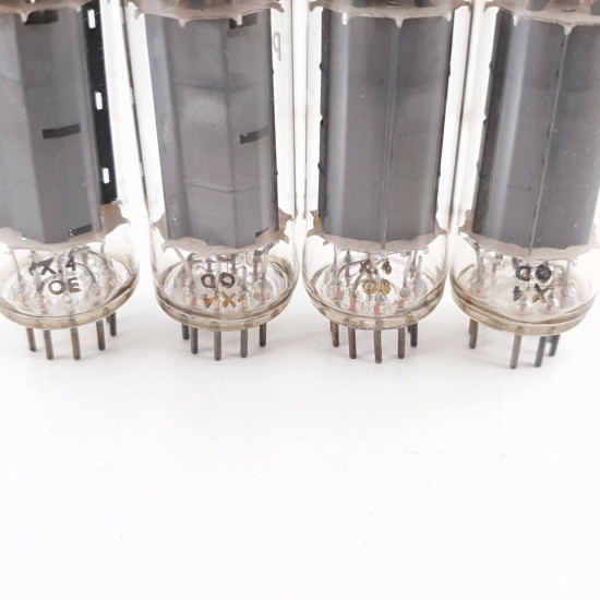 4 X EL84 PHILIPS TUBE. CODES rX4 V0E. MATCHED QUAD 2. AF  ENA
