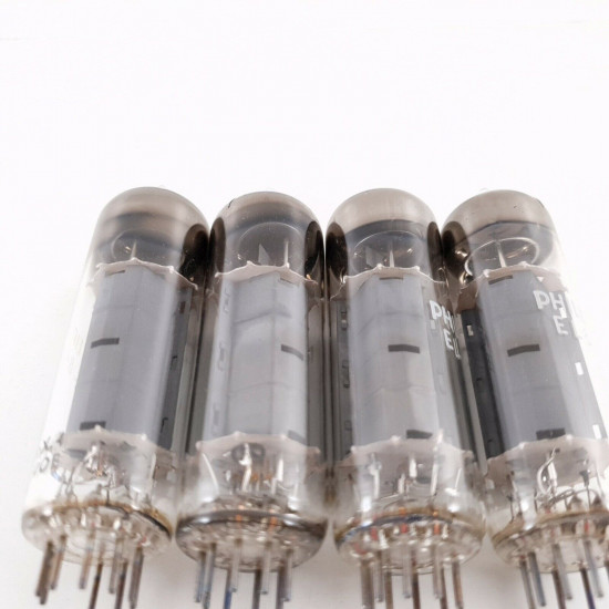 4 X EL84 PHILIPS TUBE. CODES rX4 V0E. MATCHED QUAD 2. AF  ENA