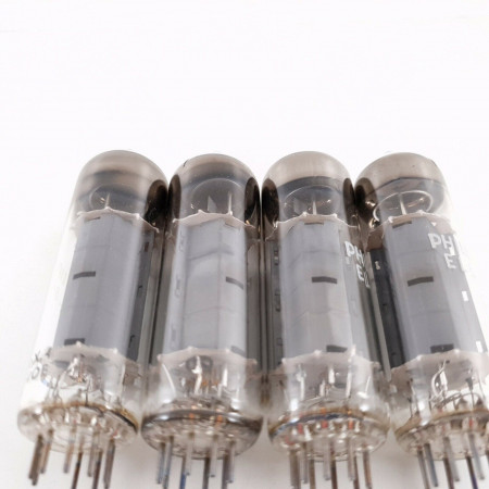 4 X EL84 PHILIPS TUBE. CODES rX4 V0E. MATCHED QUAD 2. AF  ENA