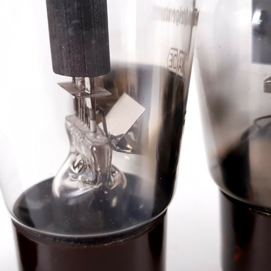 4 X RL12T15 TEKADE / VALVO TUBE. 1940s PROD. NIB IN RSD BOX. NOS. AJ  ENA