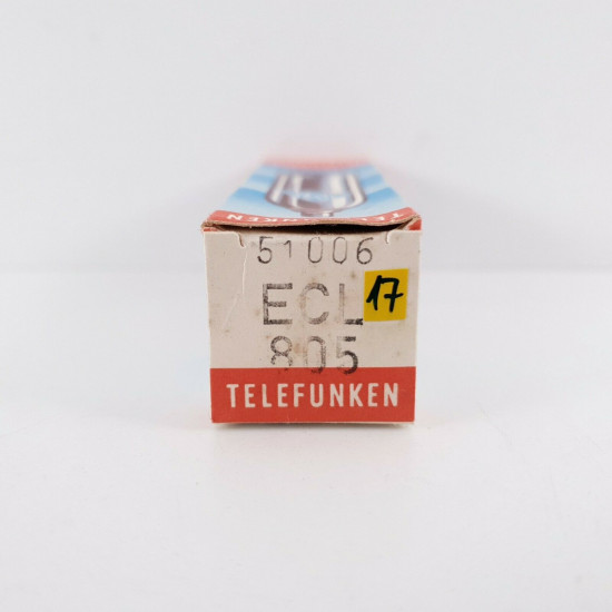 1 X ECL805 TELEFUNKEN TUBE. 17. CH45