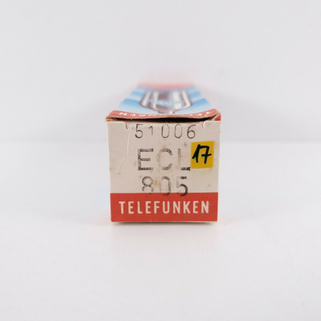 1 X ECL805 TELEFUNKEN TUBE. 17. CH45