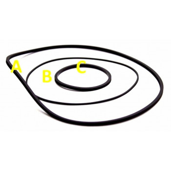 VIDEO SPARE PARTS PULLEY STRAP JPV 23 NOS (NEW OLD STOCK) 1PC. CA359EU5F190717 2