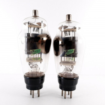 2 X 43-1U ZAERIX TUBE. BLACK PLATES. 1950s PROD. NOS/NIB. AK  ENA 2