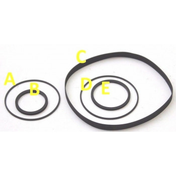 VIDEO SPARE PARTS PULLEY STRAP JPV 17 NOS (NEW OLD STOCK) 1PC. CA359DU5F190717