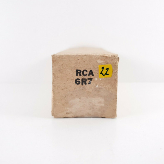 1 X 6R7 RCA TUBE. 22. CH45