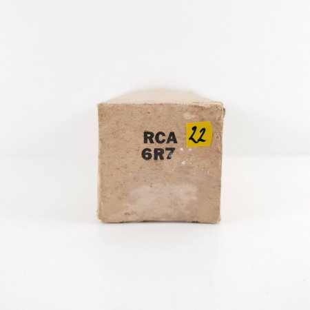 1 X 6R7 RCA TUBE. 22. CH45