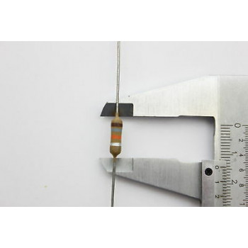 CARBON FILM FIXED RESISTOR. 3/4W 18K 10% *3 PC* NOS (New Old Stock)