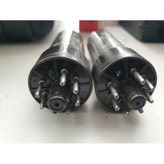 2 X PL36 MULLARD. 1960´s B-codes.matched pair. 3 MICA. AVAILABLE 25 PAIRS CM ENA