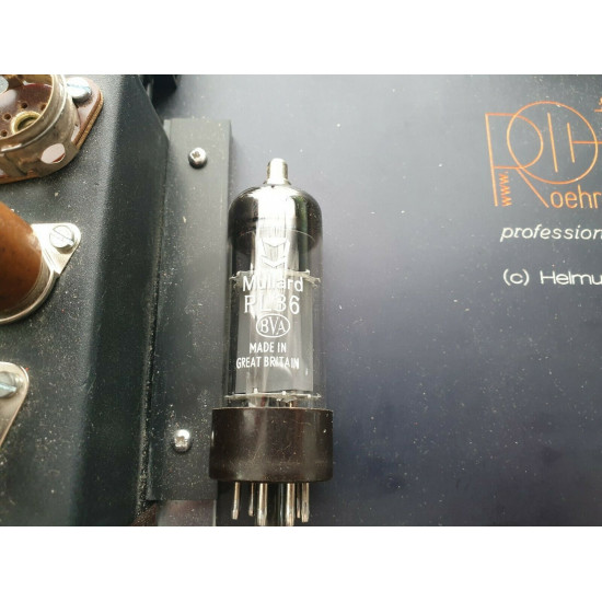 2 X PL36 MULLARD. 1960´s B-codes.matched pair. 3 MICA. AVAILABLE 25 PAIRS CM ENA