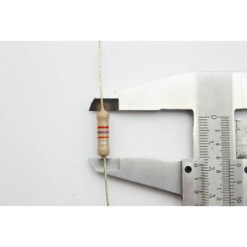 CARBON FILM FIXED RESISTOR. 3/4W 2K7 2.7K 10% *3 PC* NOS (New Old Stock)