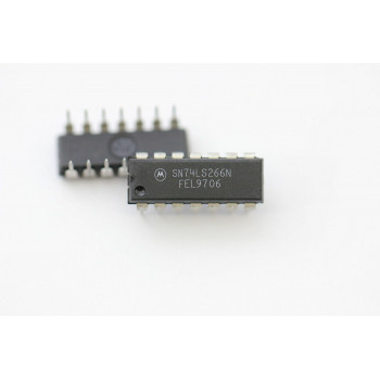 SN74LS266N MOTOROLA INTEGRATED CIRCUIT NOS ( New Old Stock )1PC. C524CU15F080914