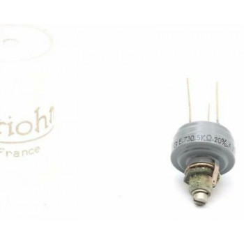 POTENTIOMETER VARIOHM 5K OHM 20% LOG W/O ON/OFF NOS 1PC. CA221U15F030417