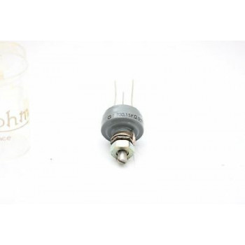 POTENTIOMETER VARIOHM 15K OHM 20% LOG W/O ON/OFF NOS 1PC. CA221U19F030417