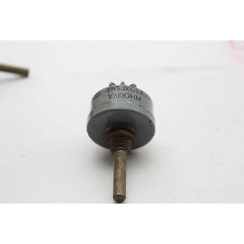 POTENTIOMETER VARIOHM 2,2K OHM 10% LOG W/O ON/OFF NOS 1PC. CA304U2F300617