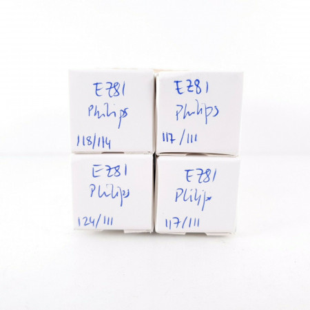 4 X EZ81 TUBE. PHILIPS BRAND. MADE IN AUSTRALIA. MATCHED QUAD. CD  ENA