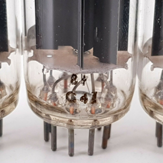 4 X EZ81 TUBE. PHILIPS BRAND. MADE IN AUSTRALIA. MATCHED QUAD. CD  ENA