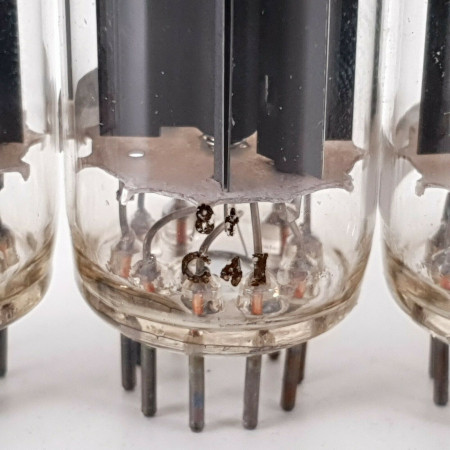 4 X EZ81 TUBE. PHILIPS BRAND. MADE IN AUSTRALIA. MATCHED QUAD. CD  ENA