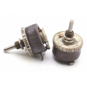 POTENTIOMETER 100OHM 100R LIN W/O ON/OFF B NOS CA304U4F290617