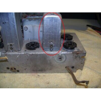 BAKELITE PLATE FOR INTERMEDIATE FREQUENCIES TRANSFORMERS 2PC. CA286U350F090517 2