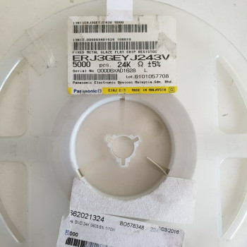 10 x 24K 1/10W 5% SMD PANASONIS RESISTOR. CA389U500F250621