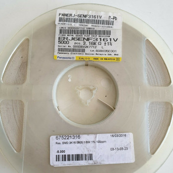 10 x 3.16K 1/8W 1% 100PPM SMD PANASONIC RESISTOR. CA389U5000F250621