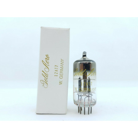 1 X 12AT7 / ECC81 TUBE. GOLD AERO  BRAND TUBE. RFT PRODUCTION  NOS / NIB. RC48