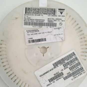 10 x 806R 1/4W 1% 100PPM SMD VISHAY RESISTOR. CA389U4800F250621