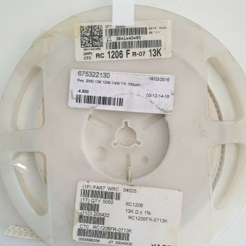 10 x 13K 1/4W 1% 100PPM SMD YAGEO RESITOR. CA389U2500F250621