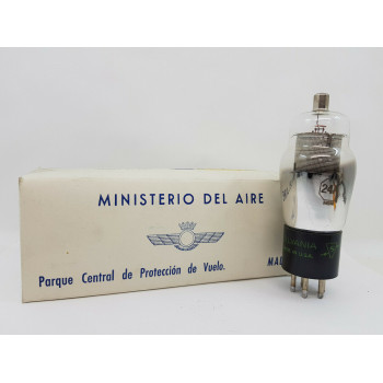 24A - UX224 - 24 TUBE. SYLVANIA BRAND. ARMY PRODUCTION. NOS TUBE. RCB44