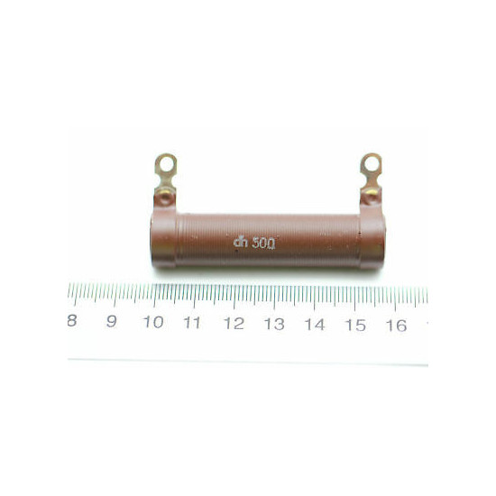 50 OHM 10W RESISTOR FASTON NOS (New Old Stock) *1PC* U19 F291015