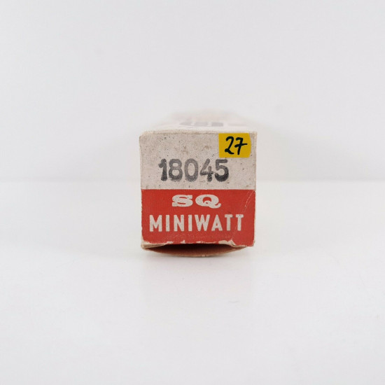 1 X 18045 / H81L MINIWATT TUBE. SPECIAL QUALITY. USED. 27. CH45