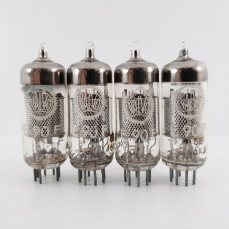 4 X E90F VALVO TUBE. 1960s PHILIPS PRODUCTION. 28. CH45