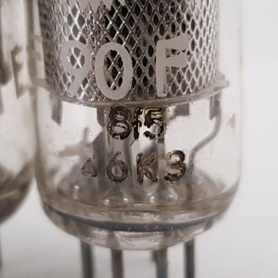 4 X E90F VALVO TUBE. 1960s PHILIPS PRODUCTION. 28. CH45