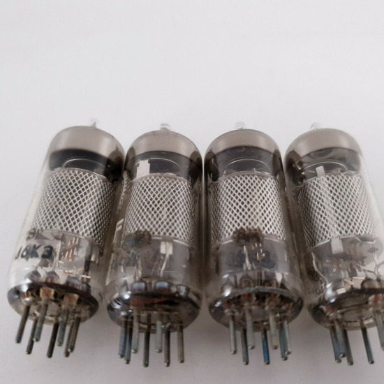 4 X E90F VALVO TUBE. 1960s PHILIPS PRODUCTION. 28. CH45