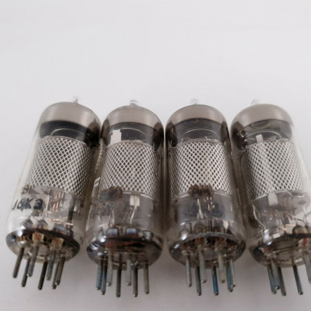4 X E90F VALVO TUBE. 1960s PHILIPS PRODUCTION. 28. CH45