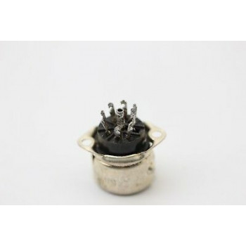 7 PINS MINIATURE SOCKET. HIGH QUALITY PHILIPS PRODUCTION. RZOC4 2