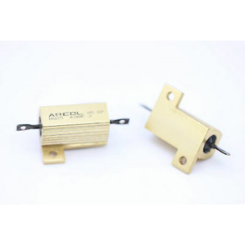 680 OHM 4W METAL COVER ARCOL H525 J NOS (New Old Stock) *1PC* U2