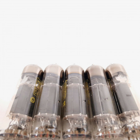 5 X PCL82 MINIWATT-DARIO TUBE. 1960s MULLARD PROD. COPPER RODS. NOS/NIB. AA  ENA