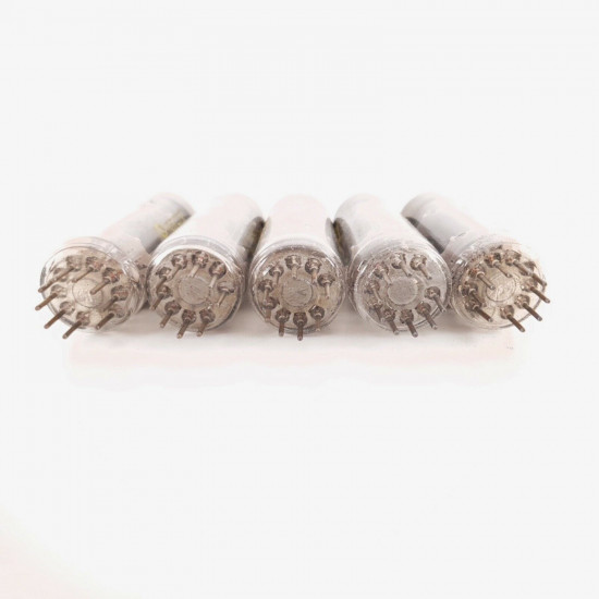 5 X PCL82 MINIWATT-DARIO TUBE. 1960s MULLARD PROD. COPPER RODS. NOS/NIB. AA  ENA
