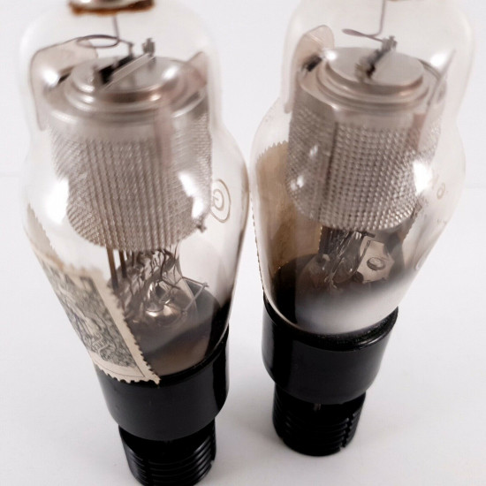 2 X 6K7G MARCONI TUBE. MESH PLATE. 1950s MILITARY PRODUCTION. AH  ENA