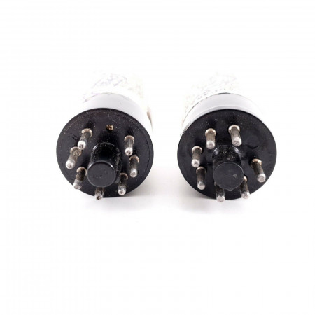 2 X 6K7G MARCONI TUBE. MESH PLATE. 1950s MILITARY PRODUCTION. AH  ENA