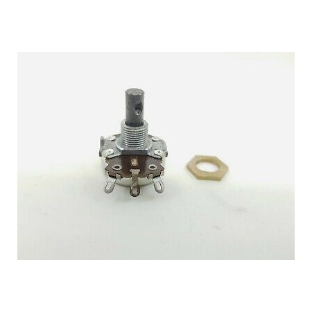 POTENTIOMETER BIANCHI PHILIPS PRODUCTION 220K LOG W/O ON/OFF. 1 PC. RP17