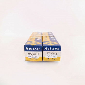 2 X ECC88 HALTRON TUBE. 1960s PROD. NOS/NIB. AA  ENA