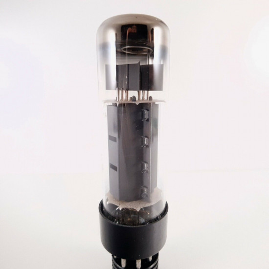 1 X EL34 / 6CA7 RFT TUBE. TRIGON BRANDED. GREY PLATES. NOS/NIB. 78%. AA  ENA