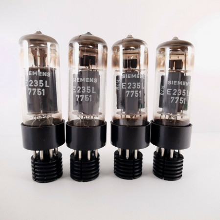 4 X E235L SIEMENS TUBE. SIEMENS UND HALSKE PROD. MATCHING CODES. AA  ENA