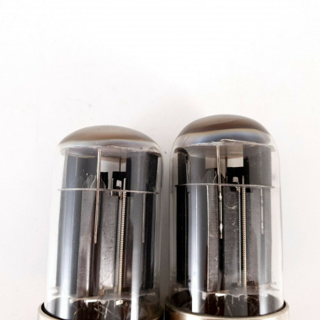 2 X JAN CRC 6080WA TUBE. RCA BRAND. BLACK PLATES. MATCHED PAIR CÑ  ENA